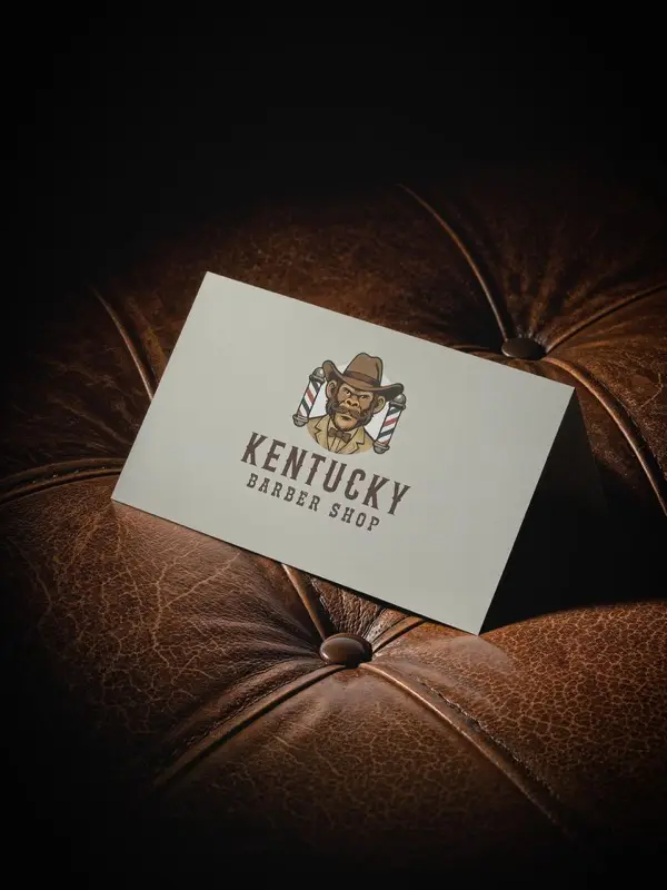 Kentucky Barbershop business card